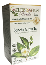 Green Tea Japanese Sencha (Organic) - 24 Tea Bags