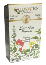 Licorice Peppermint Tea (Organic) - 24 Tea Bags