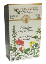 Linden Leaf & Flower Tea (Organic) - 24 Tea Bags