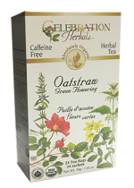 Oatstraw Green Flowering Tea (Organic) - 24 Tea Bags