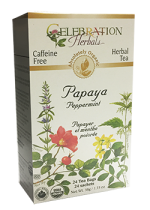 Papaya Peppermint Tea (Organic) - 24 Tea Bags