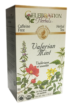 Valerian Mint Tea (Organic) - 24 Tea Bags