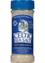 Light Grey Coarse Sea Salt Shaker - 227g