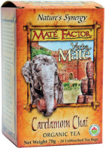Organic Mate Tea (Cardamom Chai) - 20 Tea Bags