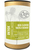 Detox Red Clover Flowering Top Cut (Loose Tea Organic, Tube) - 40g