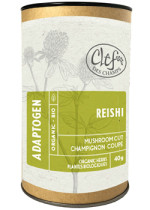 Adaptogen Reishi Mushroom Cut (Loose Tea Organic, Tube) - 40g