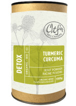 Detox Turmeric Root Powder (Organic, Tube) - 150g