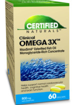 Clinical Omega 3x Fish Oil - 60 Gelcaps