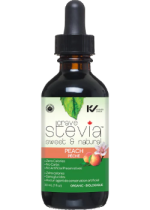 Liquid Stevia Drops (Peach) - 30ml