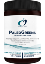 PaleoGreens (Unflavoured) - 270g - Designs for Health