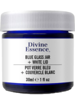 DIY Cream Jar (Blue Glass) - 30ml