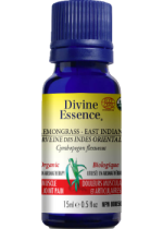 Lemongrass Oil (East Indian, Organic) - 15ml