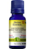 Lime Oil (Sour Lime, Organic) - 15ml