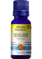 Orange Oil (Sweet, Organic) - 15ml