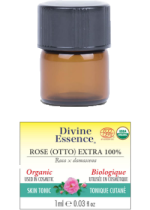 Rose Oil (Otto Extra 100%, Organic) - 1ml