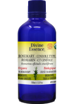 Rosemary Oil (Cineole Type, Organic) - 100ml