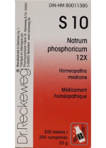 Tissue Salt S10 12x Natrum Phos 12x - 200 Tabs