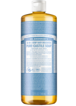 Dr. Bronner's Magic Soap (Unscented) - 946ml