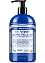 Organic Sugar Soap (Peppermint) - 355ml