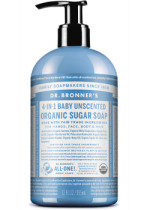 Organic Sugar Soap (Unscented) - 355ml