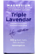Magnesium Mineral Bath (Triple Lavender) - 500g