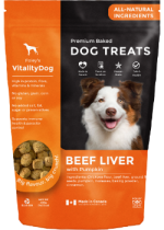 Premium Baked Dog Treats (Beef Liver With Pumpkin) - 400g
