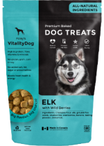 Premium Baked Dog Treats (Elk With Wild Berries) - 400g