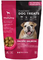 Premium Baked Dog Treats (Pacific Salmon With Carrot) - 400g