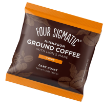 Mushroom Coffee Mix With Lion's Mane & Chaga (Think Dark Roast Ground) - 42.5g