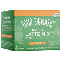 Mushroom Matcha Latte Mix With Lion's Mane (Think) - 10 Packets