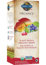 Organics Plant Iron & Organic Herbs (Cranberry Lime) - 240ml