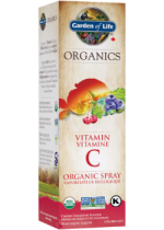 Organics Vitamin C Organic Spray (Cherry Tangerine) - 58ml - Garden of Life