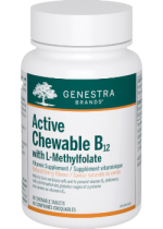 Active Chewable B-12 With L-Methylfolate - 60 Chew Tabs