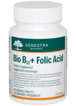 Bio B-12 + Folic Acid - 60 Chew Tabs