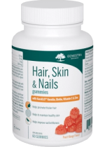 Hair, Skin & Nails Gummies (Peach-Mango) - 60 Gummies