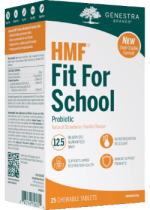 HMF Fit For School (Shelf-Stable, Natural Strawberry Vanilla) - 25 Chew Tabs