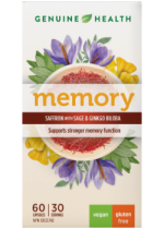 Memory (Saffron & Ginkgo Biloba) - 60 Caps