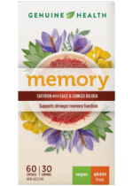 Memory (Saffron & Ginkgo Biloba) - 60 Caps