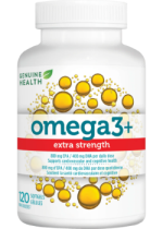 Omega3+ Extra Strength - 120 Softgels - Genuine Health
