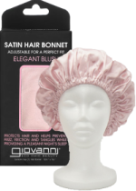Satin Hair Bonnet (Blush) - 1 Unit
