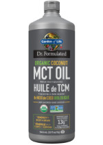 Dr. Formulated 100% Organic Coconut MCT Oil - 946ml - Garden Of Life