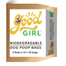 Dog Poop Bags (Biodgredable) - 3 Rolls x 15 Bags Each Roll