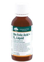 Bio Folic Acid + B-12 Liquid - 30ml - Genestra