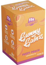 Gummy Gainz (Sour Peach) - 12 Packs