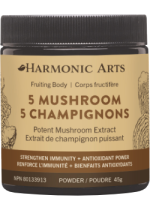 5 Mushroom Concentrated Mushroom Powder - 45g