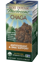 Chaga - 60 V-Caps - Host Defense Mushroom