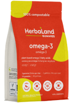 Vegan Omega-3 Gummies For Adults - 90 Gummies