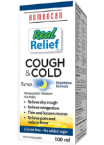 Real Relief Cough & Cold Syrup Nighttime Formula - 100ml
