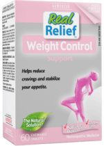 Real Relief Weight Control - 60 Chew Tabs