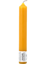 Pure Beeswax Candlestick - 6 Inch Tube